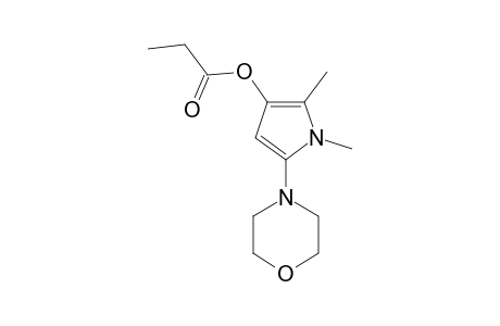 4-CARBETHOXY-1,5-METHYL-2-MORPHOLINO-PYRROLE