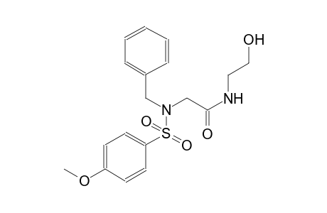 acetamide, N-(2-hydroxyethyl)-2-[[(4-methoxyphenyl)sulfonyl](phenylmethyl)amino]-