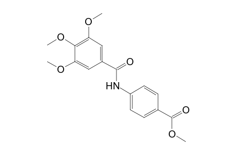 Methyl 4-[(3,4,5-trimethoxybenzoyl)amino]benzoate