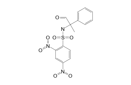 (+)-2-(2',4'-DINITROBENZENE)-SULFONYLAMINO-2-PHENYLPROPIONALDEHYDE