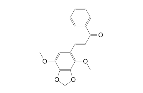 2-propen-1-one, 3-(4,7-dimethoxy-1,3-benzodioxol-5-yl)-1-phenyl-, (2E)-