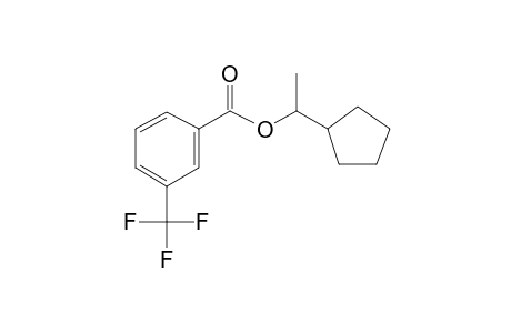 1-Cyclopentylethyl 3-(trifluoromethyl)benzoate