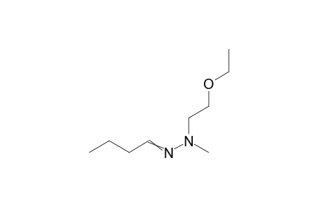 Butyraldehyde (2-ethoxyethyl)methylhydrazone