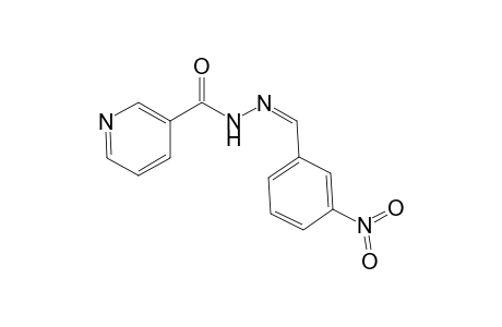 N'-[(Z)-(3-Nitrophenyl)methylidene]nicotinohydrazide