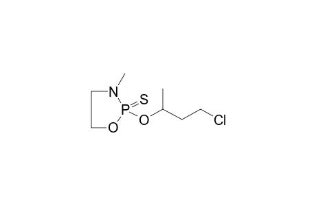 2-THIOXO-2-(1-METHYL-3-CHLOROPROPYL)-3-METHYL-1,3,2-OXAZAPHOSPHOLANE