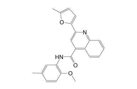 N-(2-methoxy-5-methylphenyl)-2-(5-methyl-2-furyl)-4-quinolinecarboxamide