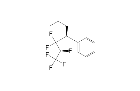 Benzene, (2,2,3,4,4,4-hexafluoro-1-propylbutyl)-, (R*,S*)-