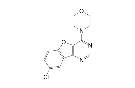8-chloro-4-(4-morpholinyl)[1]benzofuro[3,2-d]pyrimidine