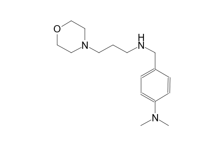 4-morpholinepropanamine, N-[[4-(dimethylamino)phenyl]methyl]-
