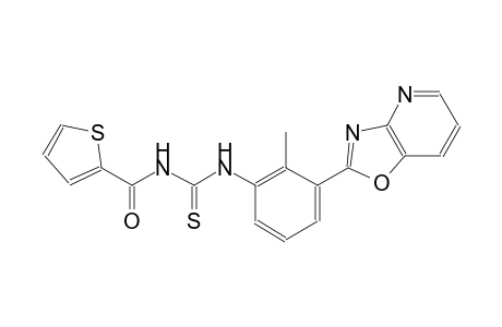 N-(2-methyl-3-[1,3]oxazolo[4,5-b]pyridin-2-ylphenyl)-N'-(2-thienylcarbonyl)thiourea