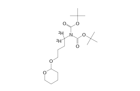 N,N-BIS-(TERT.-BUTOXYCARBONYL)-1,1-DIDEUTERIO-4-(TETRAHYDROPYRAN-2-YLOXY)-BUTYLAMINE
