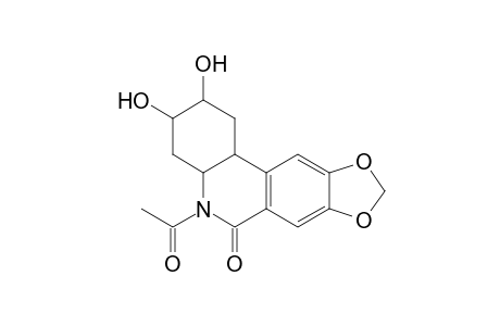 5-Acetyl-2,3-dihydroxy-1,3,4,4a,5,11b-hexahydro[1,3]dioxolo[4,5-j]phenanthidin-6(2H)-one