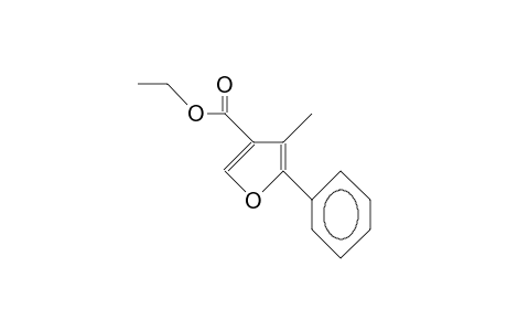 4-Methyl-5-phenyl-3-furanecarboxylic acid, ethyl ester