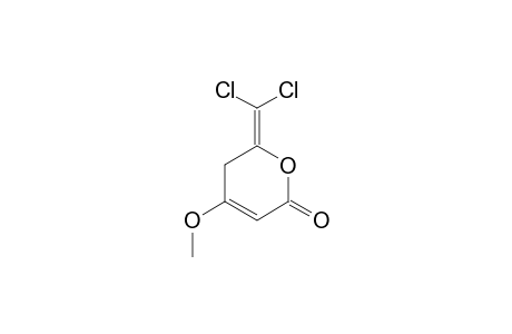 6-DICHLOROMETHYLEN-4-METHOXY-5,6-DIHYDRO-2H-PYRAN-2-ONE