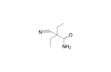 2-Cyano-2-ethylbutanamide