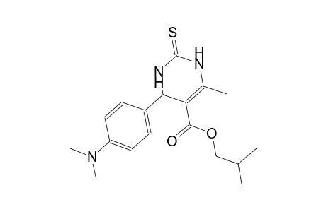 isobutyl 4-[4-(dimethylamino)phenyl]-6-methyl-2-thioxo-1,2,3,4-tetrahydro-5-pyrimidinecarboxylate