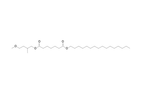 Pimelic acid, 4-methoxy-2-methylbutyl hexadecyl ester