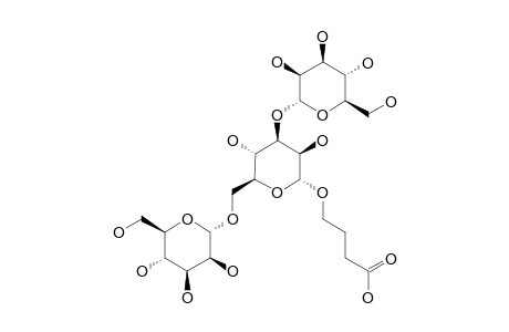 3-CARBOXYPROPYL-(ALPHA-D-MANNOPYRANOSYL)-(1->3)-[(ALPHA-D-MANNOPYRANOSYL)-(1->6)]-ALPHA-D-MANNOPYRANOSIDE
