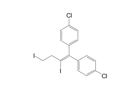 1-chloranyl-4-[1-(4-chlorophenyl)-2,4-bis(iodanyl)but-1-enyl]benzene