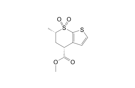 Methyl (4R,6S)-6-methyl-5,6-dihydro-4H-thieno[2,3-b]thiopyran-4-carboxylate-7,7-Dioxide