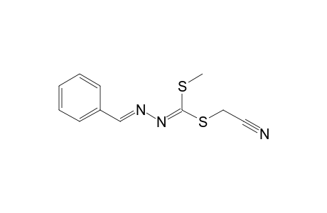 N-Benzylidene-N'-[(cyanomethylthio)(methylthio)methylene]hydrazine