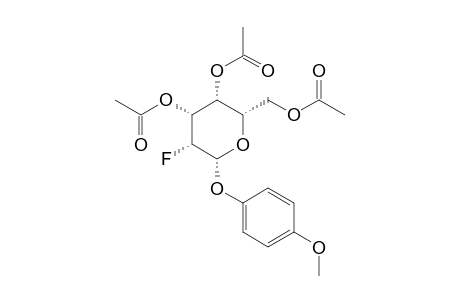 3,4,6-TRI-O-ACETYL-2-DEOXY-2-FLUORO-1-ALPHA-(4-METHOXYPHENYL)-D-GALACTOPYRANOSE