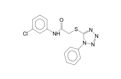N-(3-chlorophenyl)-2-(1-phenyl-1H-tetrazol-5-ylthio)acetamide