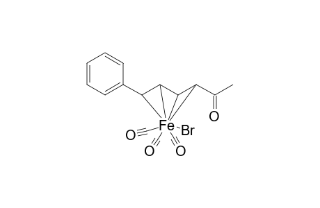 (trans,trans-6-Phenylbromo-3,5-hexadien-2-one)(tricarbonyl)iron