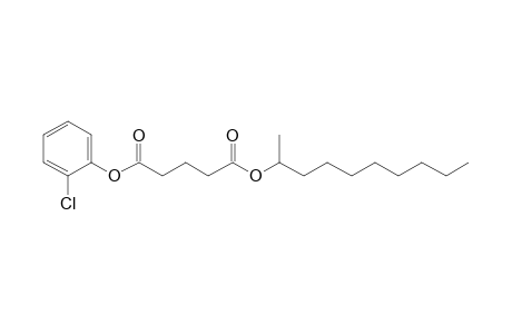 Glutaric acid, dec-2-yl 2-chlorophenyl ester