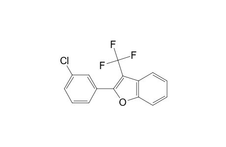 2-(3-Chlorophenyl)-3-(trifluoromethyl)benzofuran