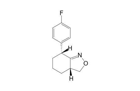 (3aR,7R)-3,3a,4,5,6,7-Hexahydro-7-(4-fluorophenyl)-cyclohexa[c]isoxazole