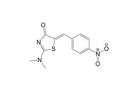 (Z)-2-(Dimethylamino)-5-(4-nitrobenzyliden)-1,3-thiazol-4-one