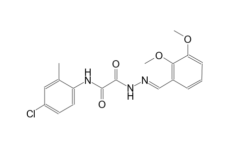 acetic acid, [(4-chloro-2-methylphenyl)amino]oxo-, 2-[(E)-(2,3-dimethoxyphenyl)methylidene]hydrazide