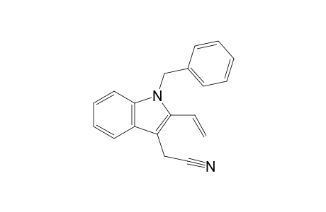 (1-Benzyl-2-vinylindole-3-yl)acetonitrile