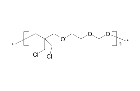 Poly(3,3-bis(chloromethyl)oxetane-co-1,3-dioxolane)