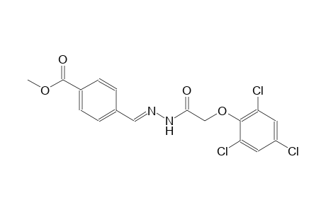 methyl 4-((E)-{[(2,4,6-trichlorophenoxy)acetyl]hydrazono}methyl)benzoate