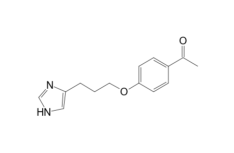 1-[4-[3-(1H-imidazol-5-yl)propoxy]phenyl]ethanone