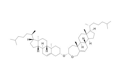A-Homo-4-oxacholest-5-ene, 3-[[(3.beta.)-cholest-5-en-3-yl]oxy]-, (3.alpha.)-
