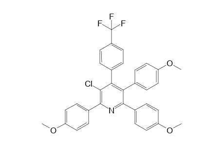 3-Chloro-2,5,6-tris(4-methoxyphenyl)-4-[4-(trifluoromethyl)phenyl]pyridine