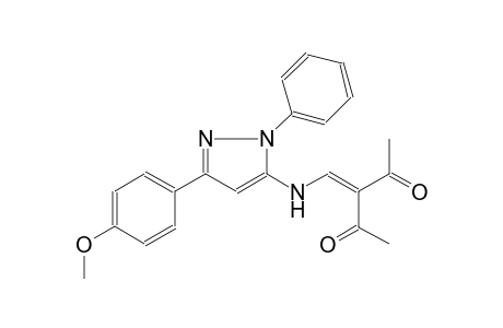 2,4-pentanedione, 3-[[[3-(4-methoxyphenyl)-1-phenyl-1H-pyrazol-5-yl]amino]methylene]-