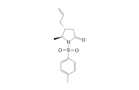 (4R,5S)-4-allyl-5-methyl-1-(p-tolylsulfonyl)pyrrolidin-2-one