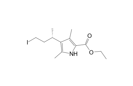 (S)-3-[2',4'-Dimethyl-5'-(ethoxycarbonyl)-1H-pyrrol-3'-yl]-butyl-Iodide