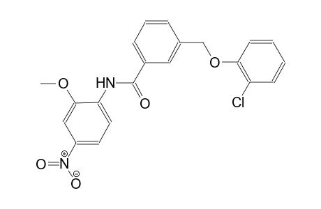 3-[(2-chlorophenoxy)methyl]-N-(2-methoxy-4-nitrophenyl)benzamide