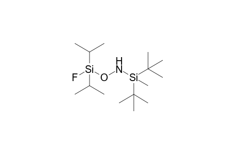 O-Fluorodi(isopropyl)silyl-N-di(tert-butyl)methylsilylhydroxylamine