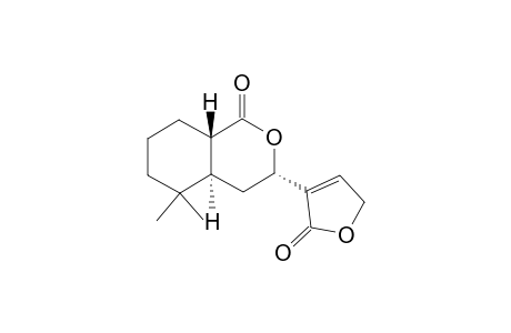 (3S,4aR,8aS)-5,5-Dimethyl-3-(2-oxo-2,5-dihydrofuran-3-yl)-octahydroisochromen-1-one
