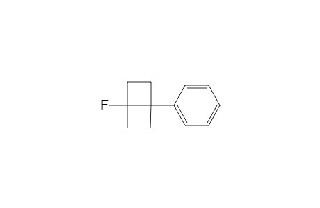 r-1-fluoro-1,2-dimethyl-t-2-phenylcyclobutane