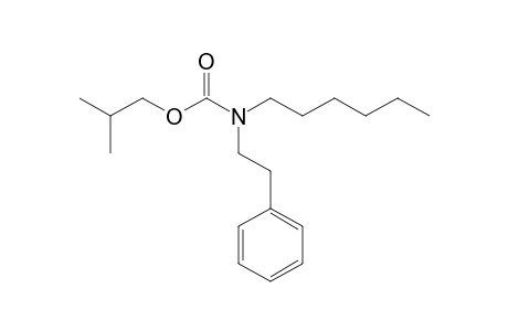 Carbonic acid, monoamide, N-(2-phenylethyl)-N-hexyl-, isobutyl ester