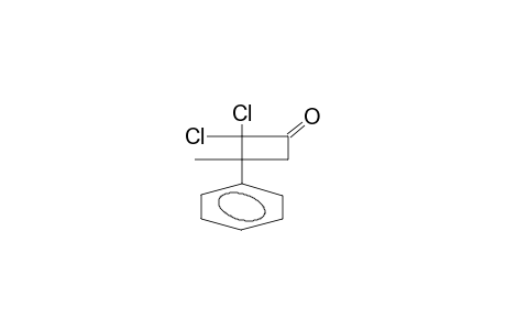 2,2-DICHLORO-3-METHYL-3-PHENYLCYCLOBUTANONE