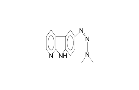 6-[(1Z)-3,3-Dimethyl-1-triazenyl]-9H-pyrido[2,3-b]indole