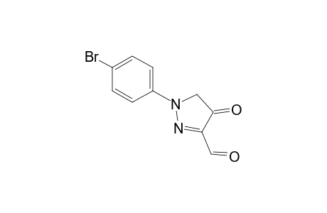 1H-pyrazole-3-carboxaldehyde, 1-(4-bromophenyl)-4,5-dihydro-4-oxo-
